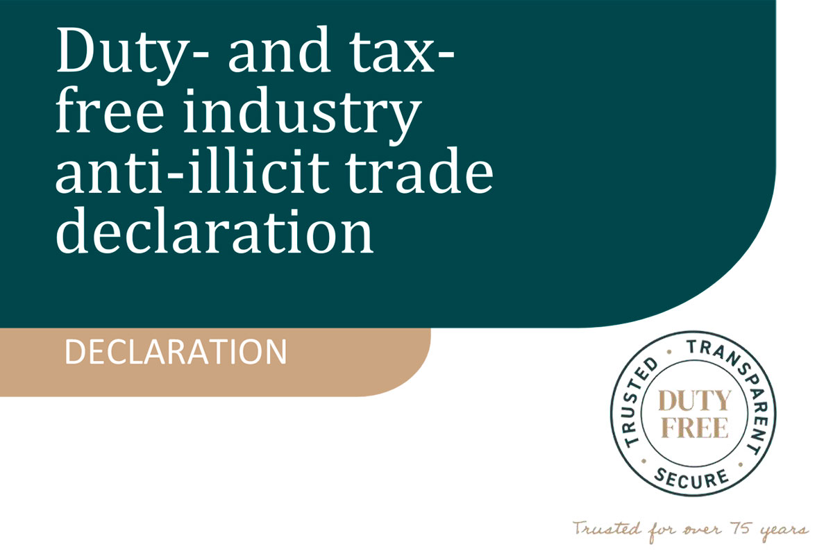 Duty Free World Council and Tax Free World Association anti-illicit trade declaration